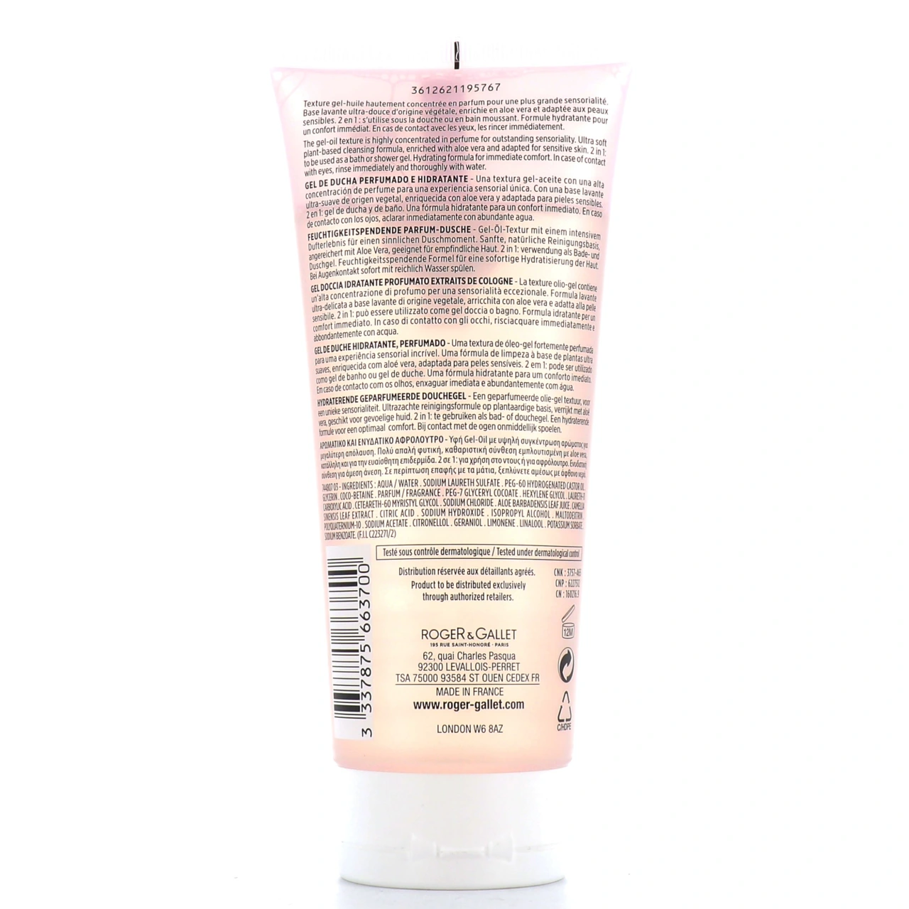 Roger et Gallet Parfum de Douche Hydratant Thé Fantaisie - Vue 2