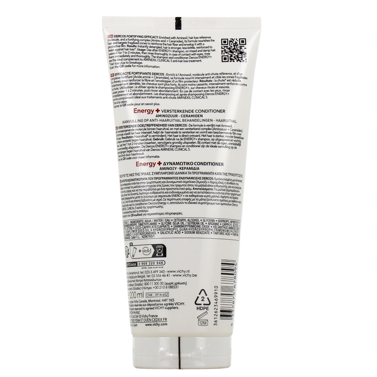 Dercos Energy+ Après-Shampoing Fortifiant - Vue 3