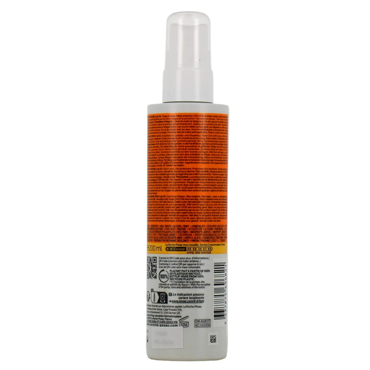Anthelios Spray Solaire Invisible Haute Protection - Vue 3