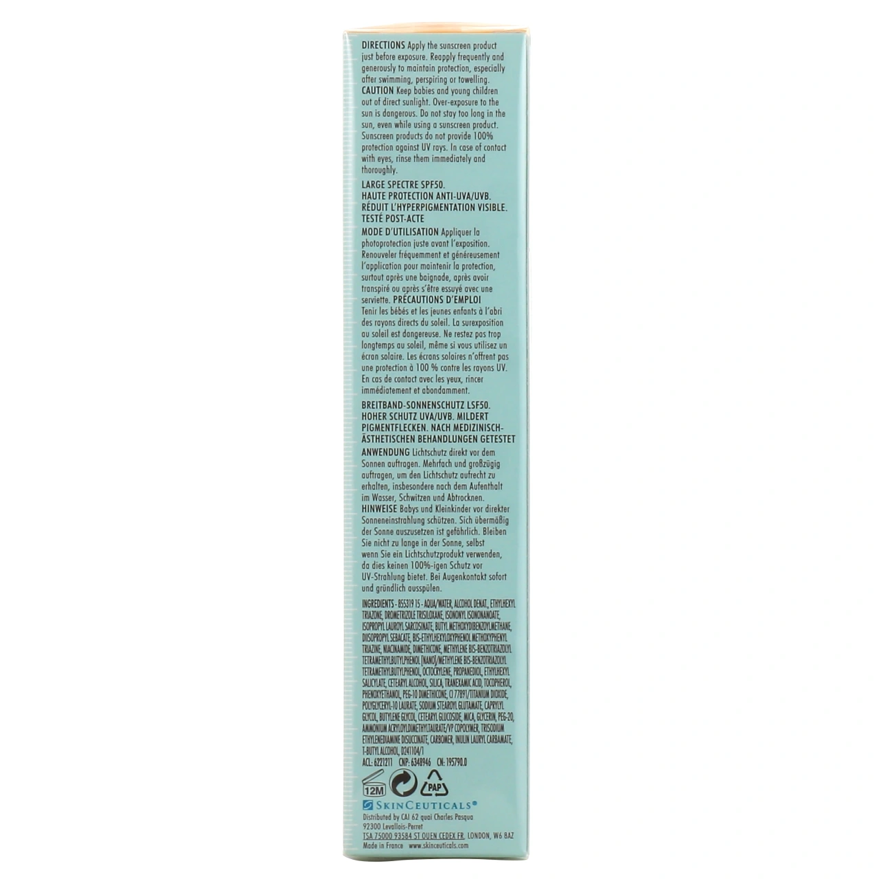 SkinCeuticals Advanced Brightening UV Defense SPF 50 - Vue 3