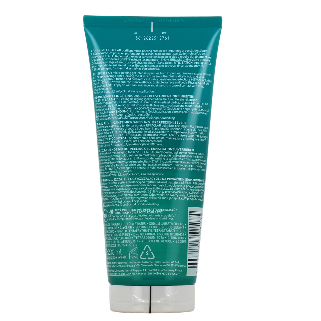 La Roche Posay Effaclar Gel Micropeeling - Vue 3