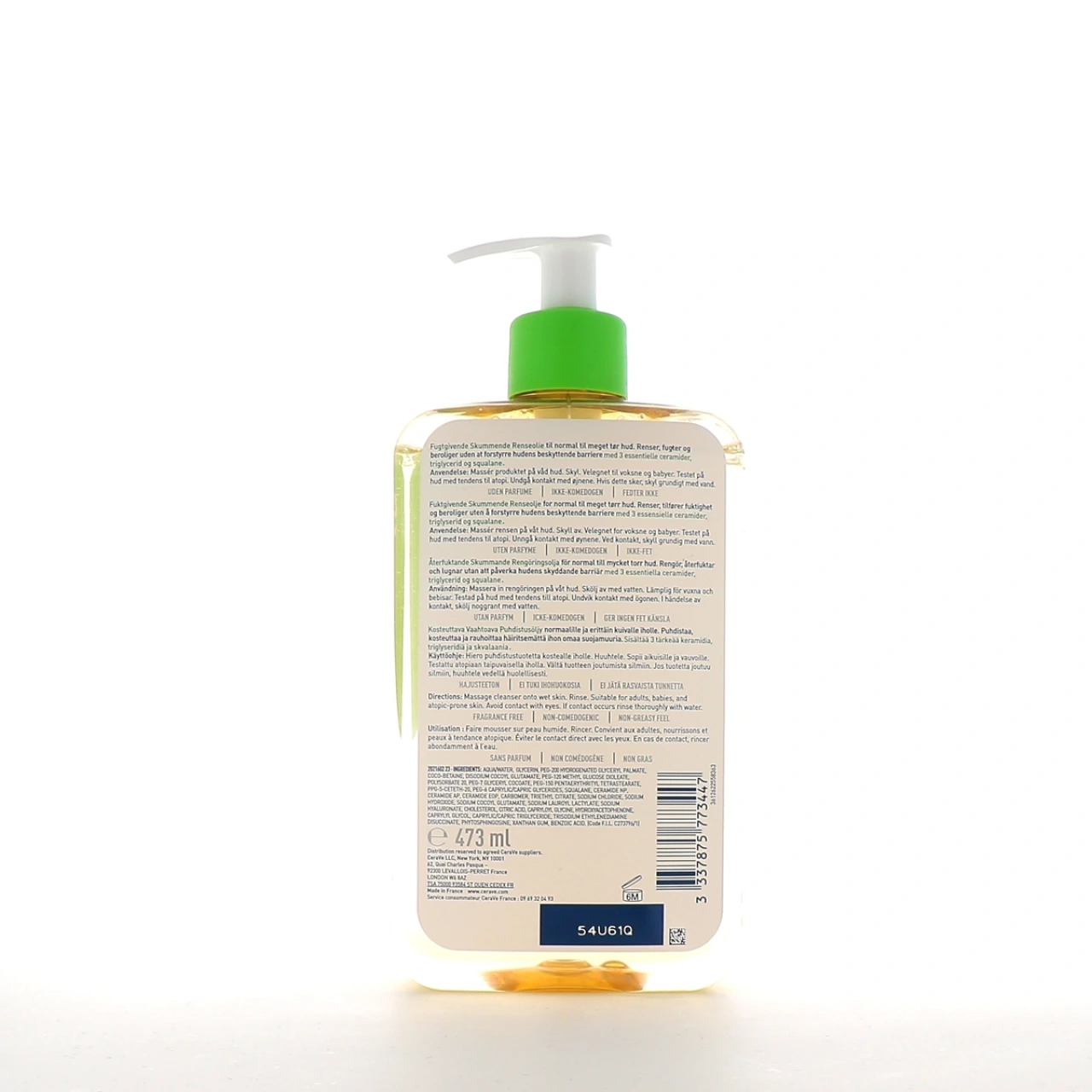 CeraVe Huile Lavante Moussante Hydratante - Vue 2