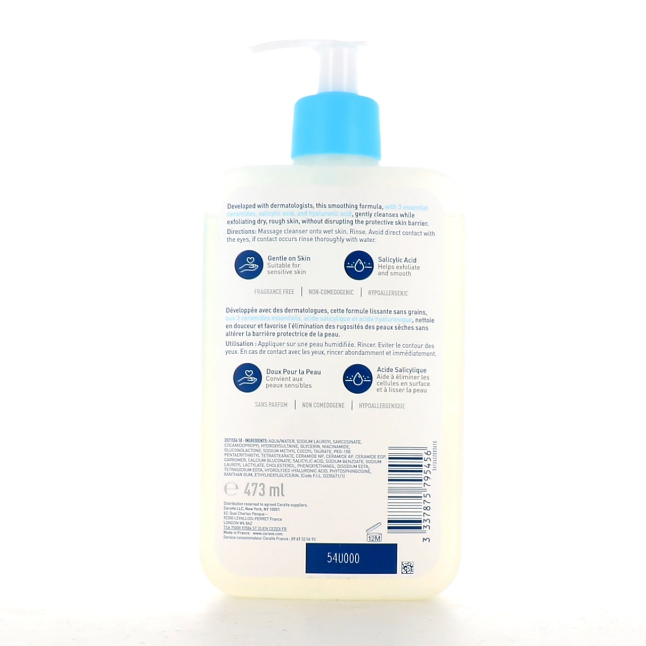 CeraVe SA Gel Nettoyant Anti-Rugosités - Vue 2
