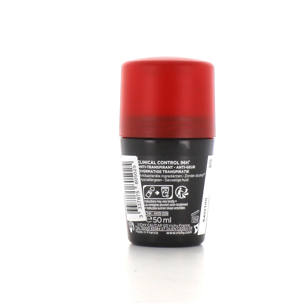 Vichy Clinical Control Détranspirant anti-odeur Homme 96h - Vue 5
