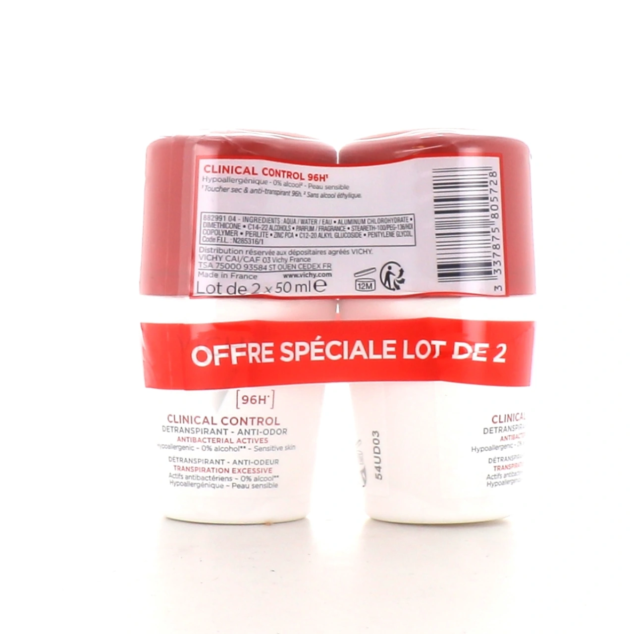 Vichy Clinical Control détranspirant anti-odeur 96h - Vue 3