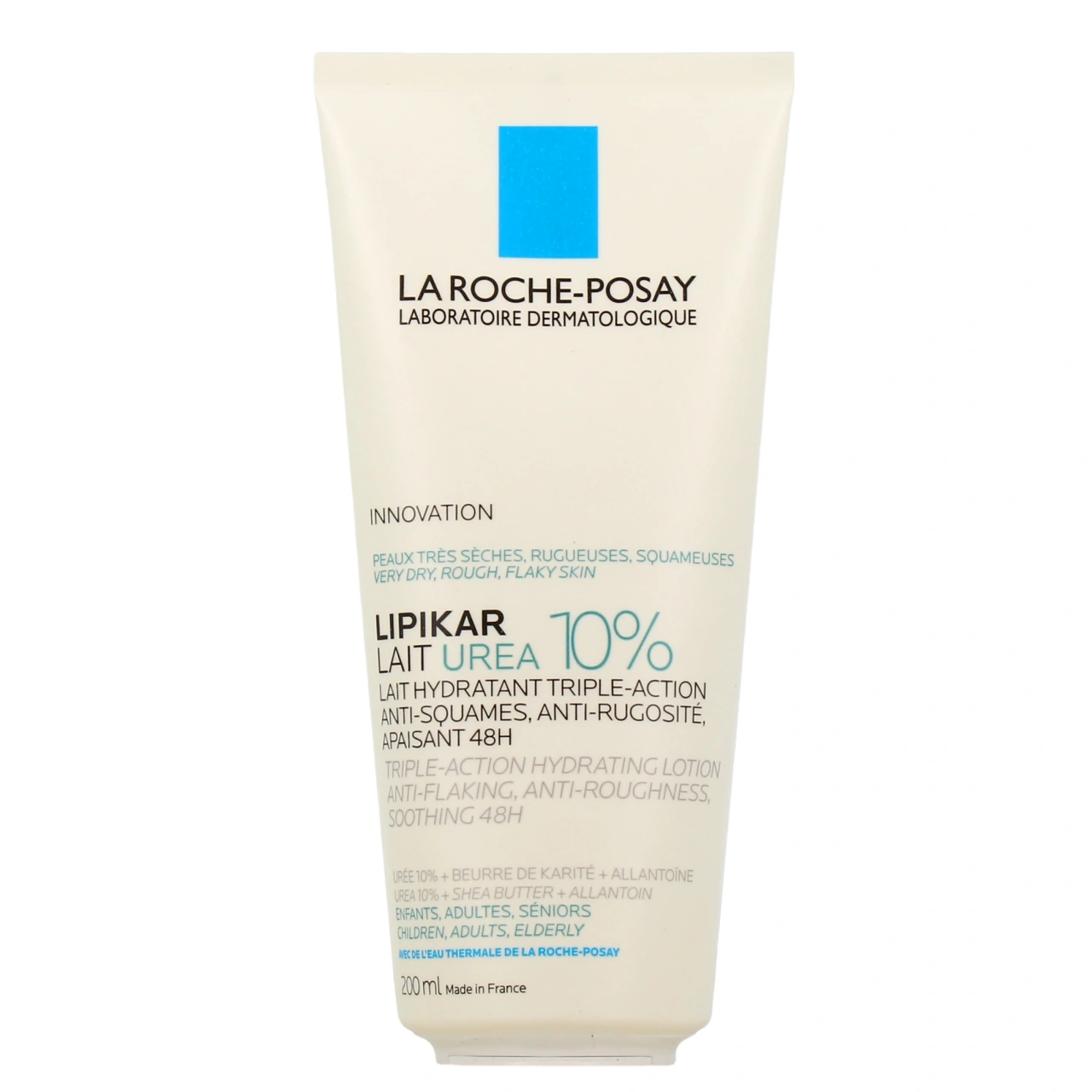 La Roche Posay Urea 10% Lait Hydratant Triple Action Anti-Squames - Vue 2