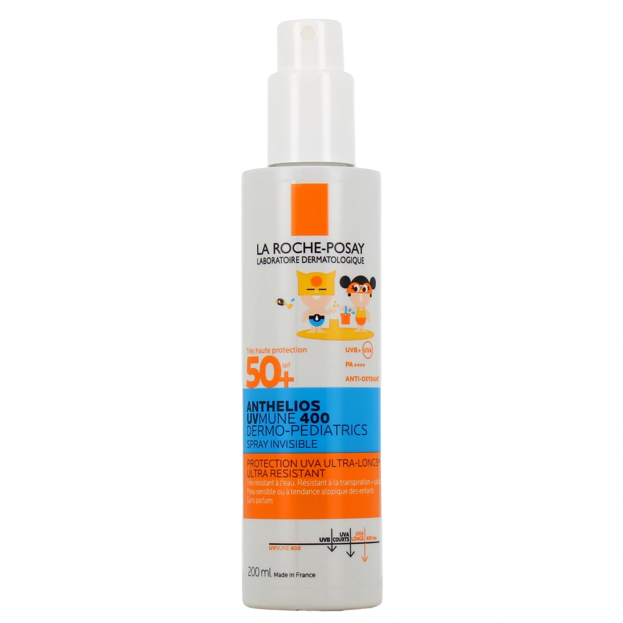 Anthelios UVMune 400 Dermo-Pediatrics Spray Solaire SPF 50+ - Vue 2