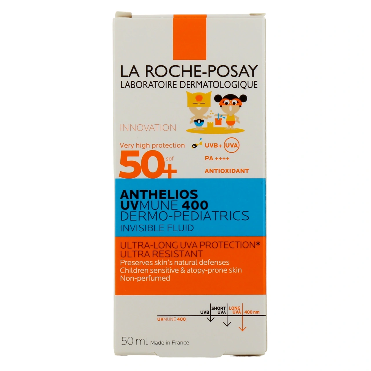 Anthelios UVMune 400 Dermo-Pediatrics Fluide Solaire SPF50+ - Vue 3