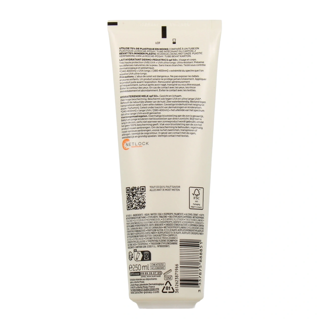Anthelios UVMune 400 Dermo-Pediatrics Lait Solaire Hydratant SPF 50+ - Vue 6