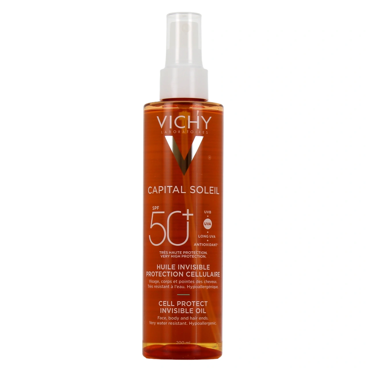 Vichy Capital Soleil Huile Protection Cellulaire SPF50+ - Vue 2