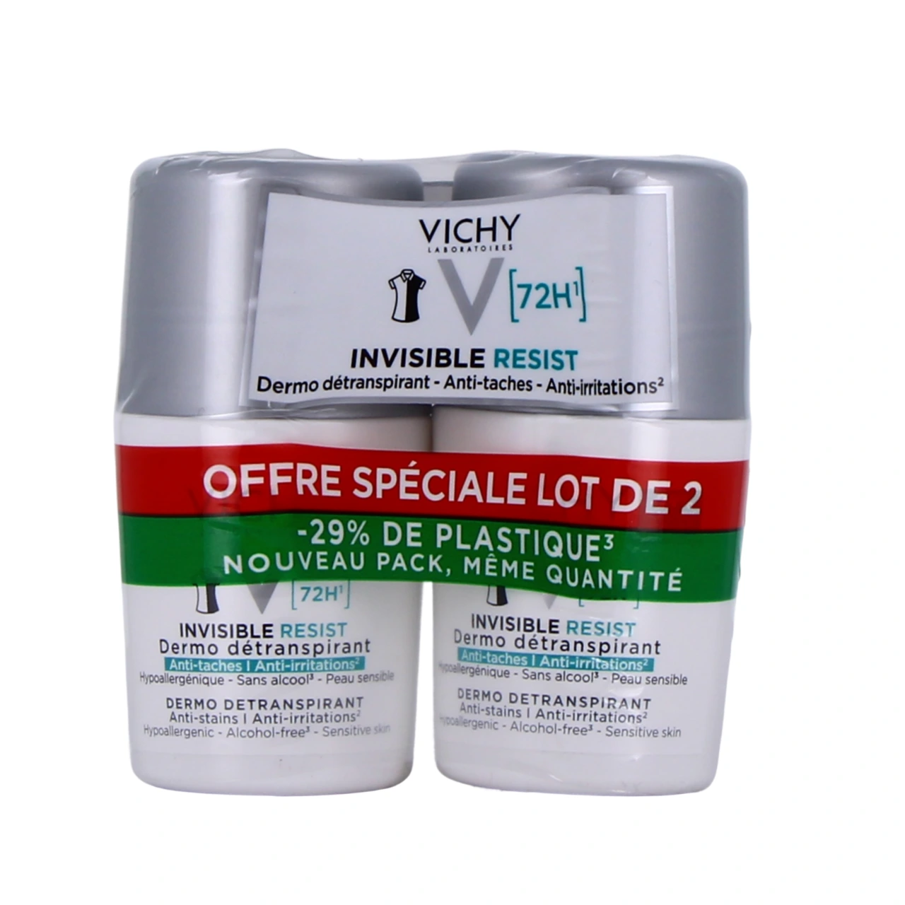 Vichy Déodorant Invisible Resist 72h Dermo Détranspirant - Vue 2