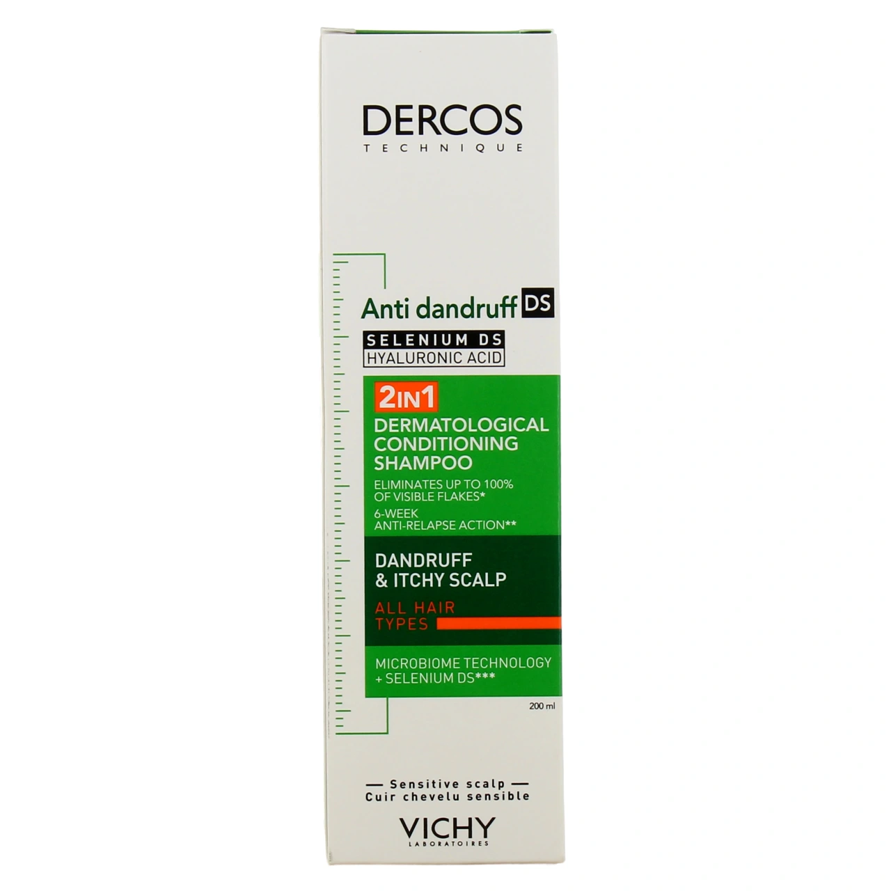 Dercos Shampooing Démêlant Traitant Anti-Pelliculaire 2en1 - Vue 3