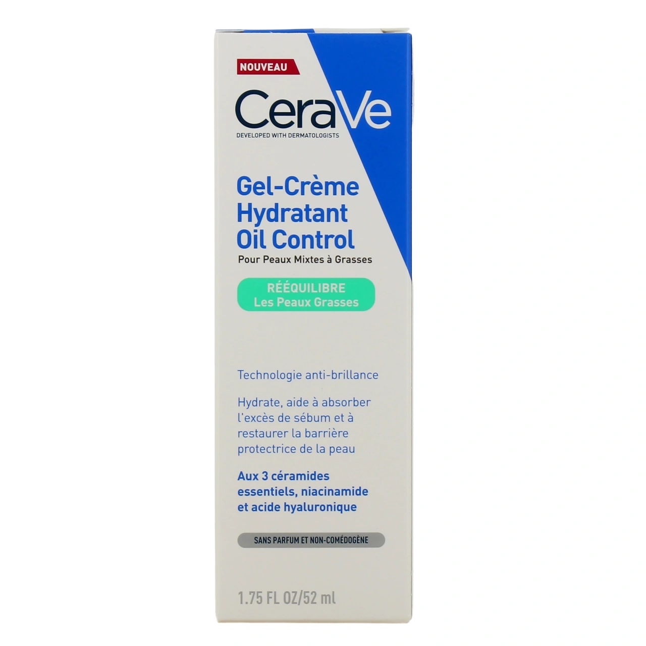 CeraVe Gel-Crème Hydratant Oil Control - Vue 2