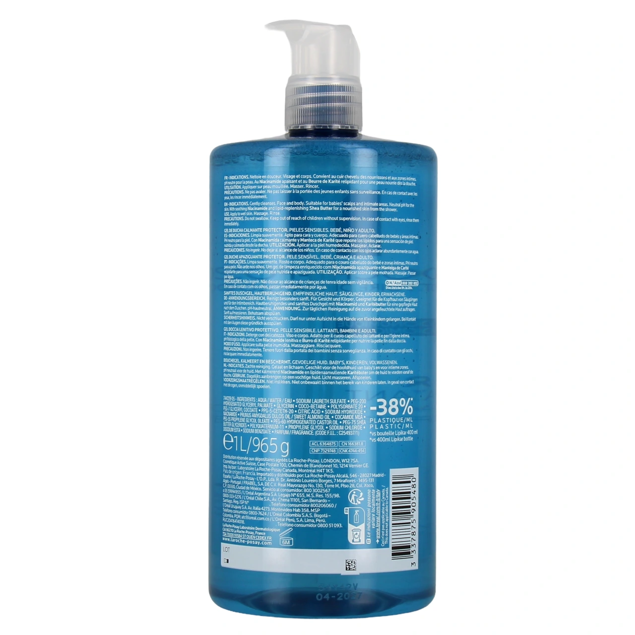 La Roche Posay Lipikar Gel lavant - Vue 6