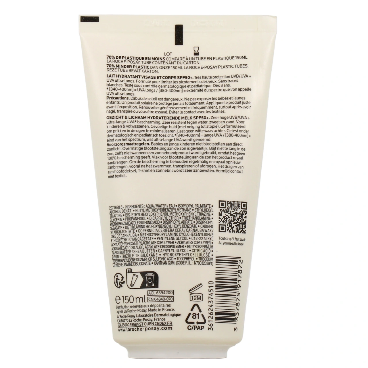 Anthelios UVMune 400 Lait Solaire - Vue 3