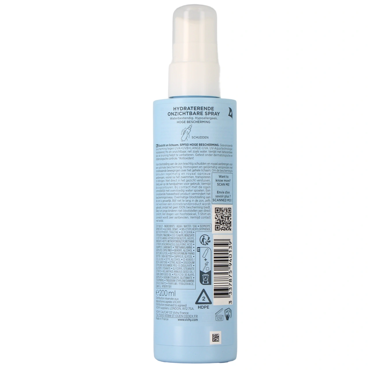 Vichy Capital Soleil UV-Aqua Spray Invisible SPF 50 - Vue 3
