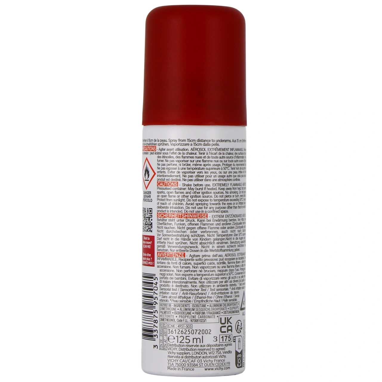 Vichy Clinical Control Anti-Transpirant 96h - Vue 6