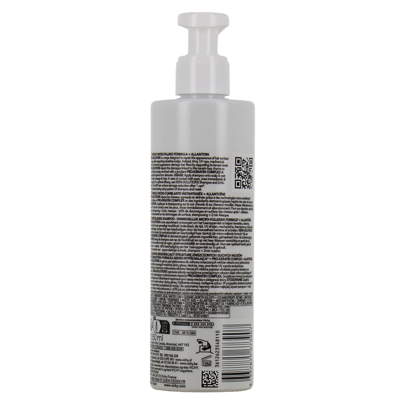 Dercos Kera-Solutions Shampooing Reconstituant - Vue 3