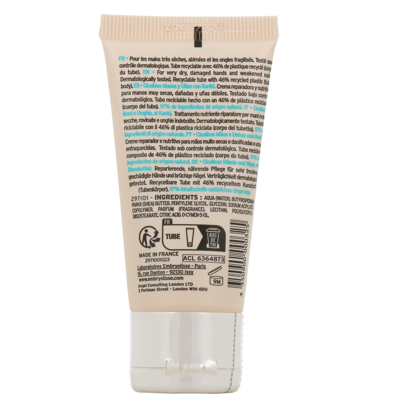 Embryolisse Cicalisse Crème Mains et Ongles - Vue 3