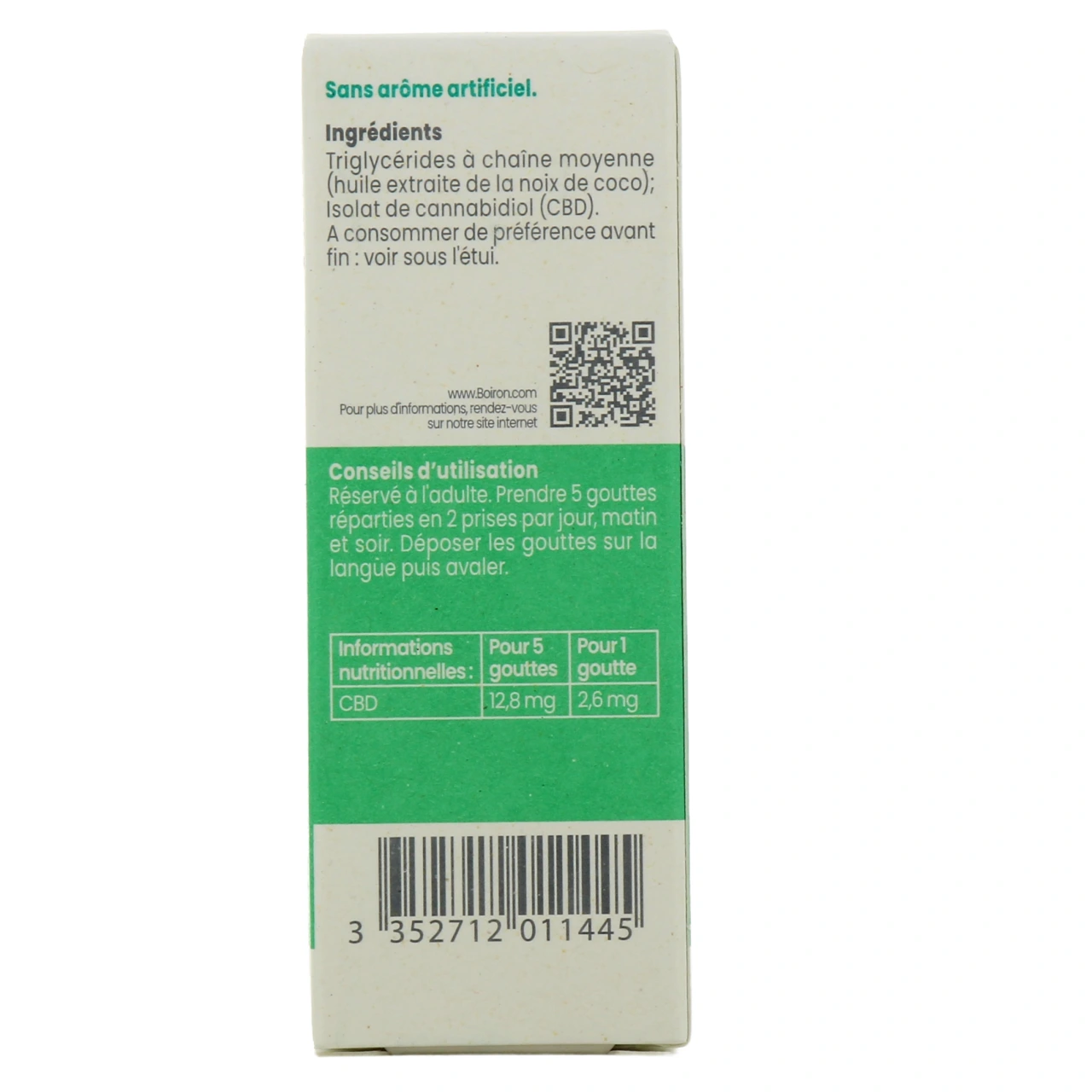 Boiron Huile de CBD - Vue 3