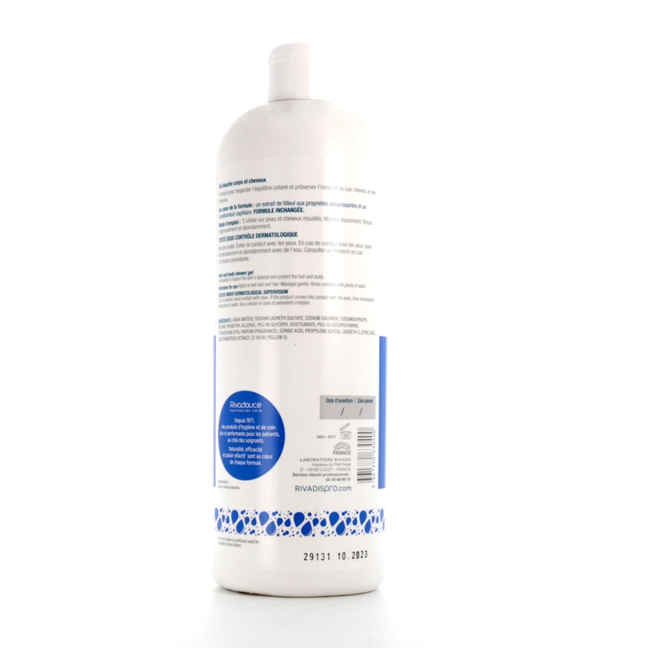 Rivadouce Gel Douche Corps et Cheveux - Vue 5