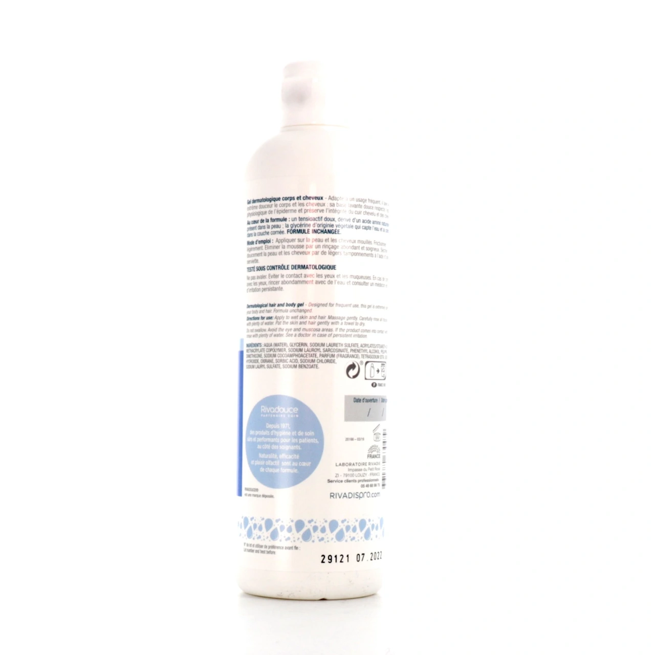Rivadouce Gel Dermatologique Corps et Cheveux - Vue 2