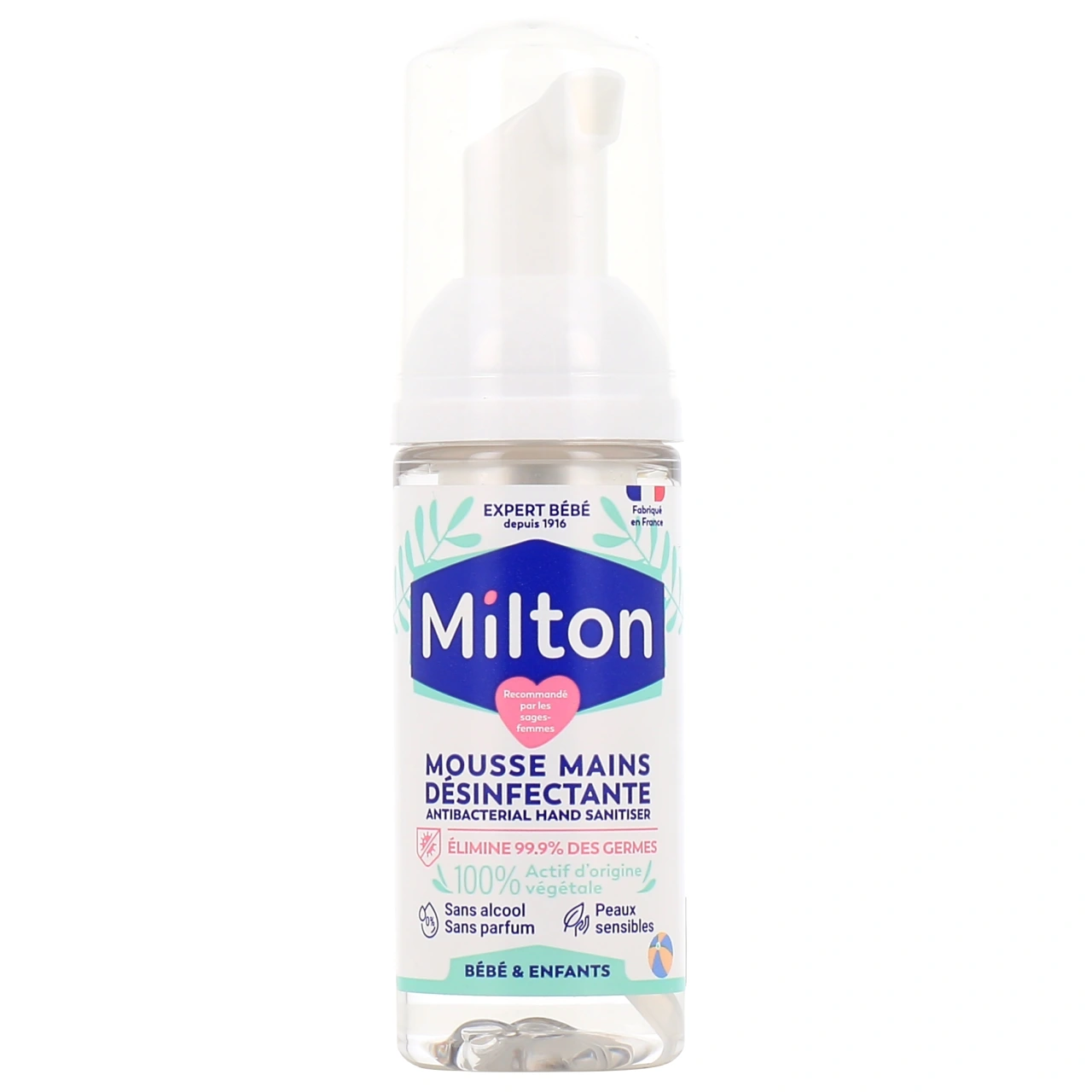 Milton Mousse Mains Désinfectante - Vue 2