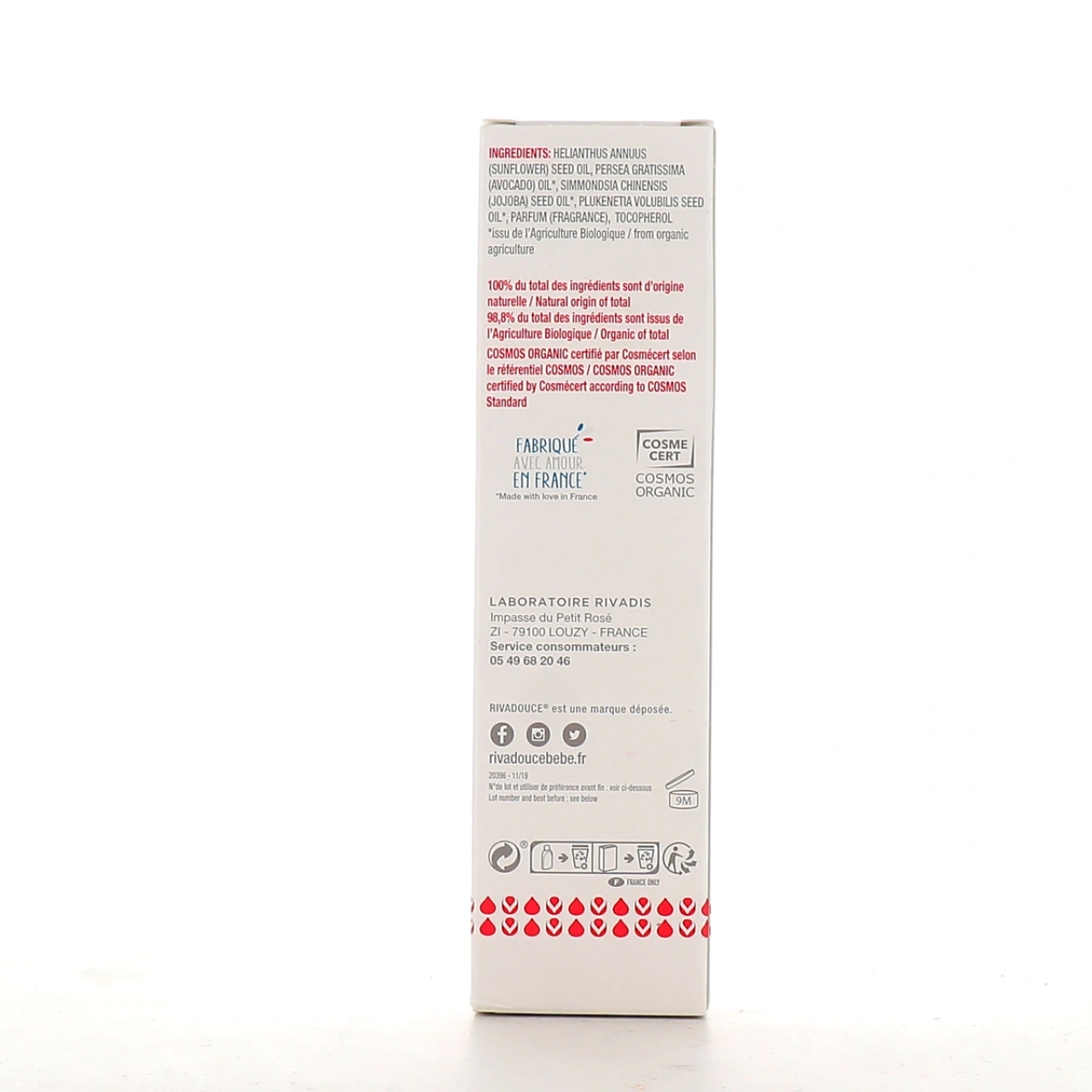 Rivadouce Maman Huile vergetures Bio - Vue 2