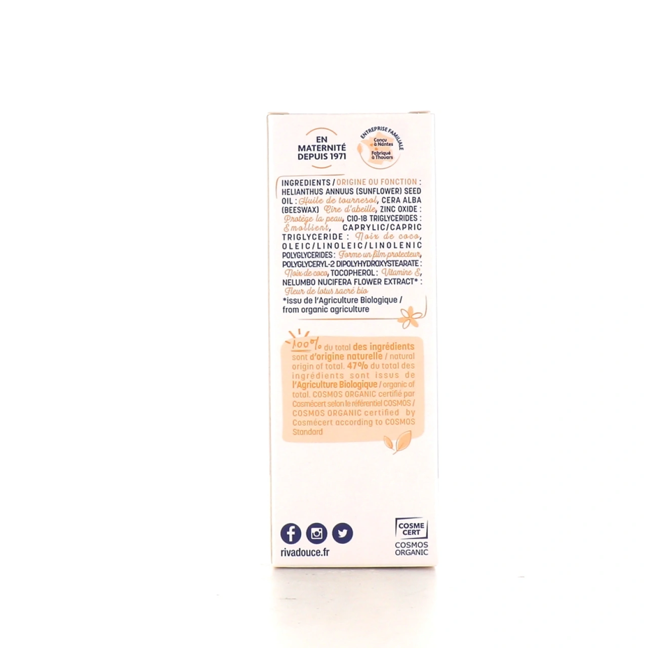 Rivadouce Bébé Bio Crème pour le Change - Vue 2