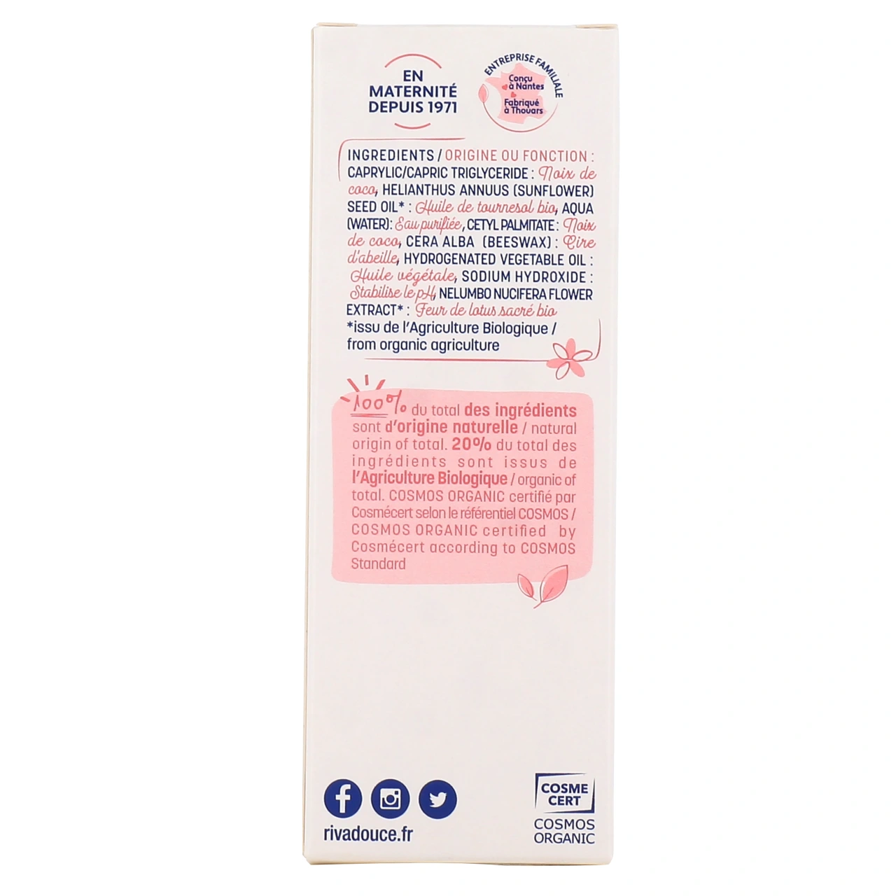 Rivadouce Bébé Bio Crème Cold Cream - Vue 3