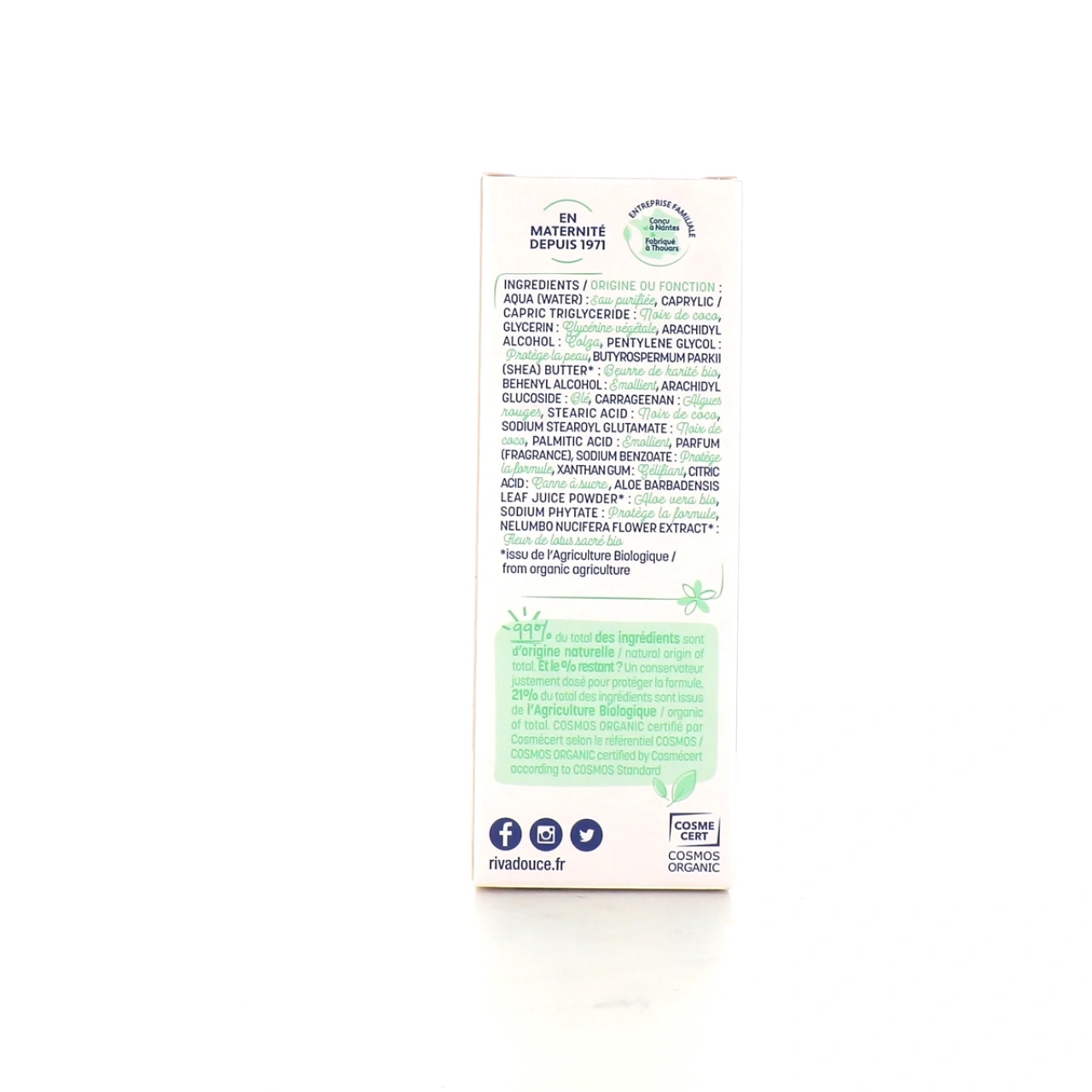 Rivadouce Bébé Bio Crème Hydratante - Vue 2