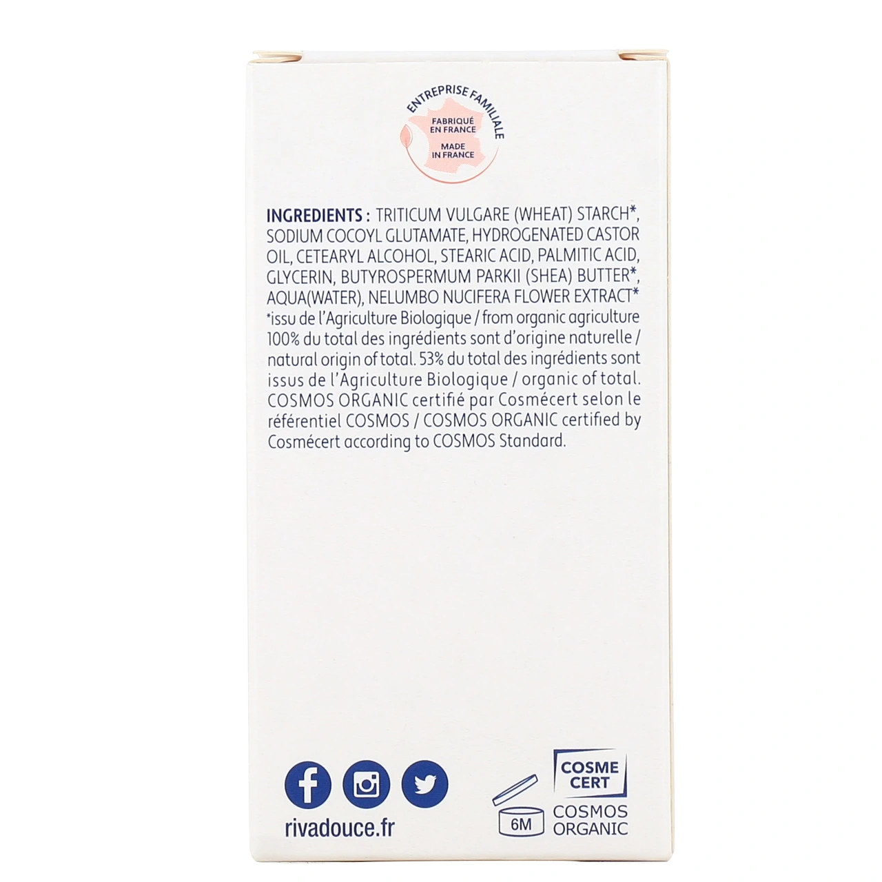 Rivadouce Dermo Pain Nettoyant Surgras Bio - Vue 3