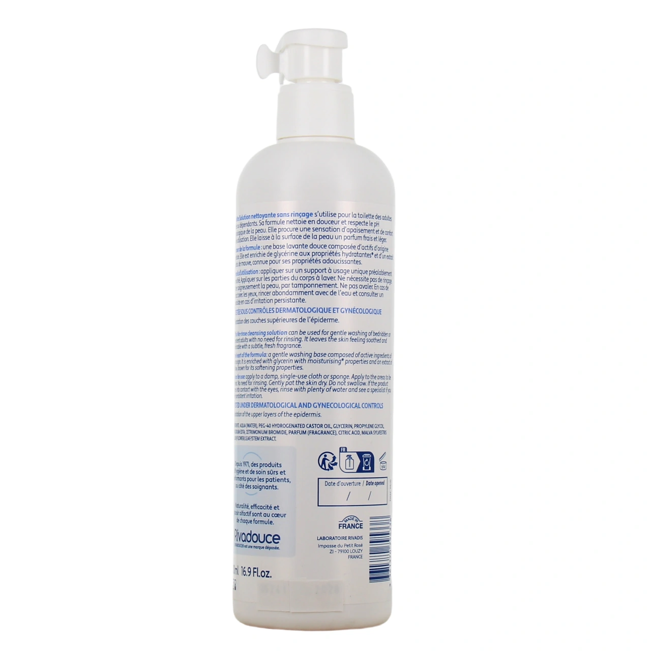 Rivadouce Solution Nettoyante Sans Rinçage Corps et Visage - Vue 5