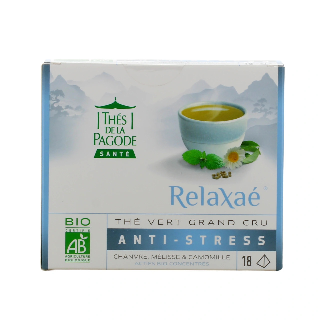 Thés de la Pagode Relaxaé Thé Vert Anti-Stress - Vue 2