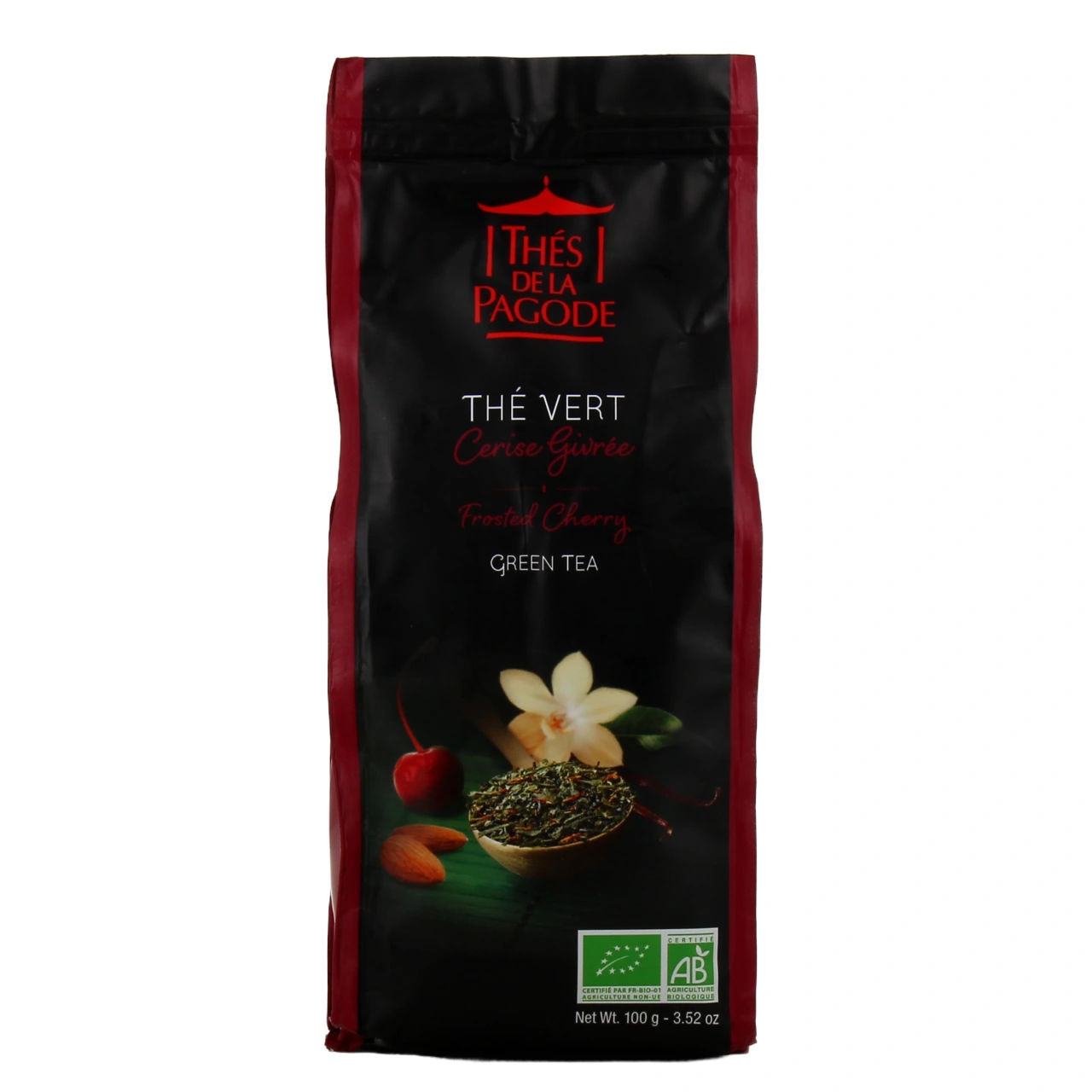 Thés de la Pagode Thé Vert Cerise Givrée Bio - Vue 2