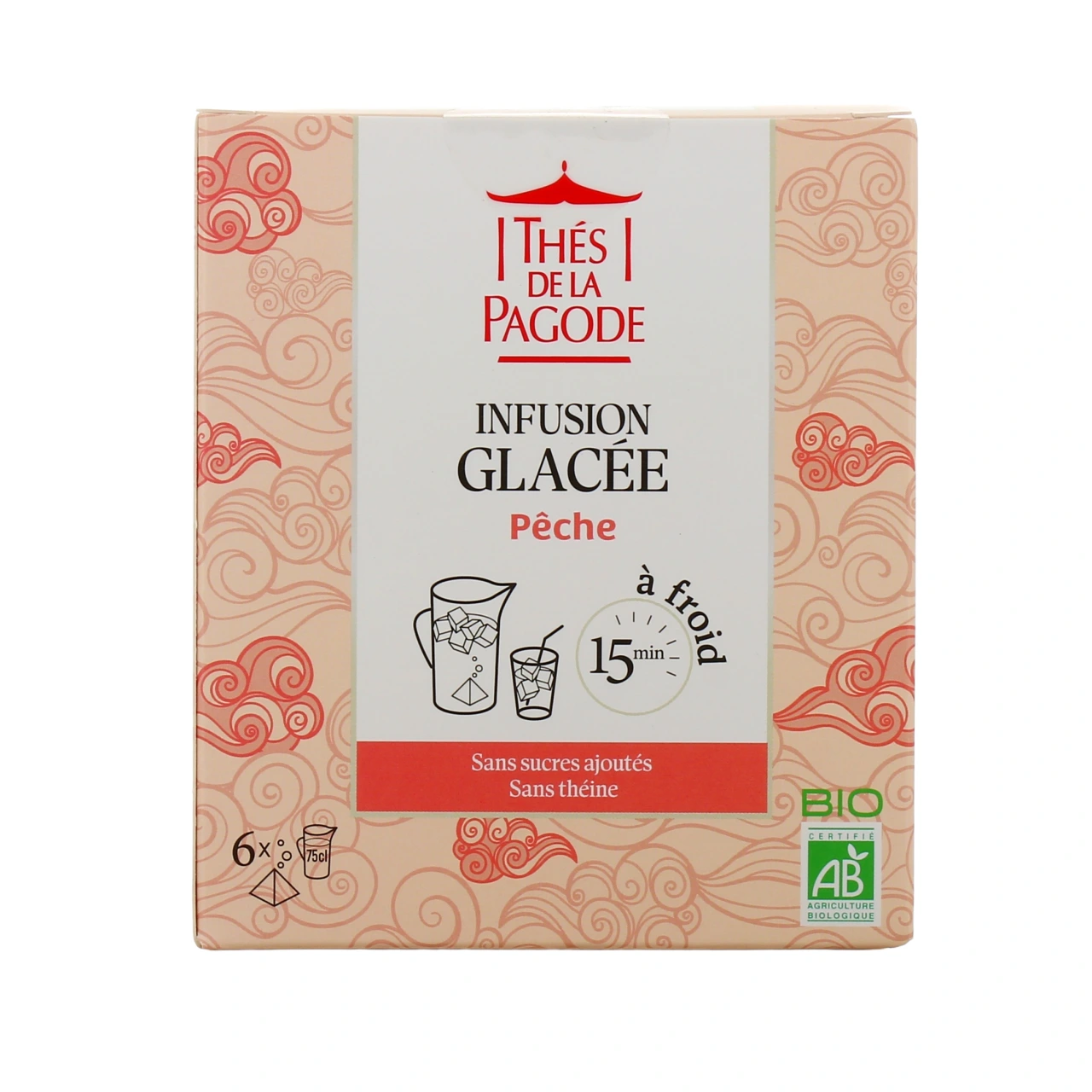 Thés de la Pagode Infusion Glacée Pêche - Vue 2