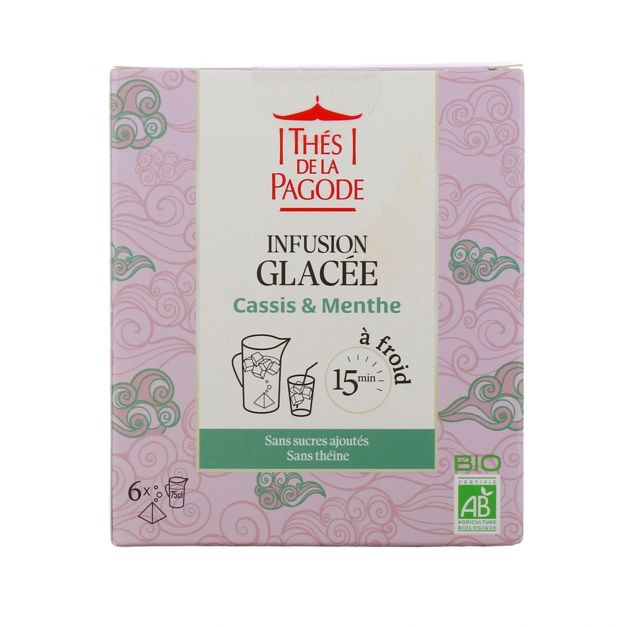Thés de la Pagode Infusion Glacée Cassis & Menthe - Vue 2