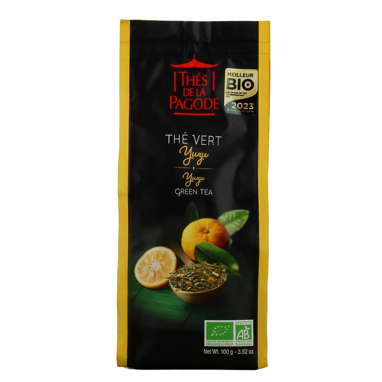 Thés de la Pagode Thé Vert Yuzu Bio - Vue 5