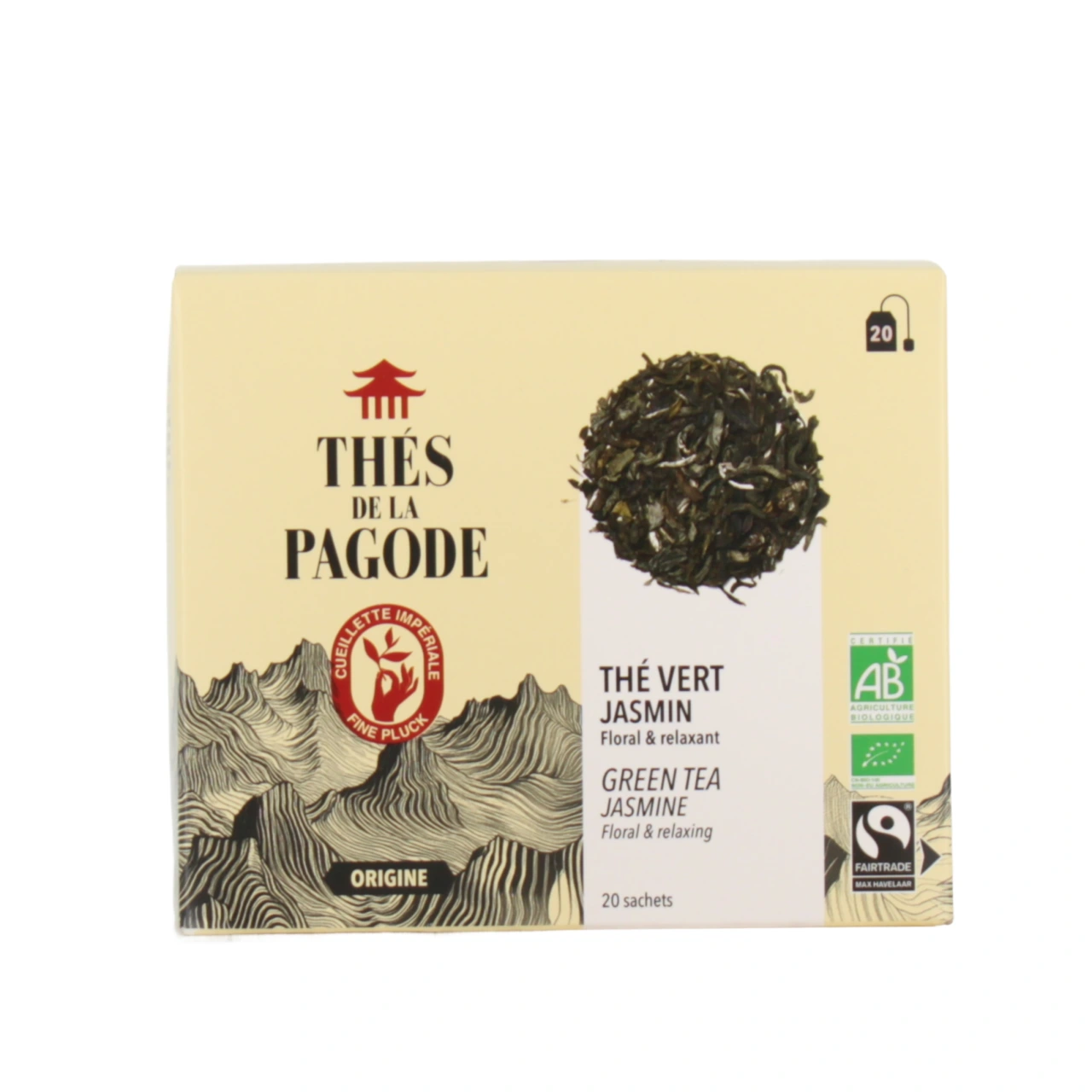 Thés de la Pagode Thé Vert Jasmin - Vue 2