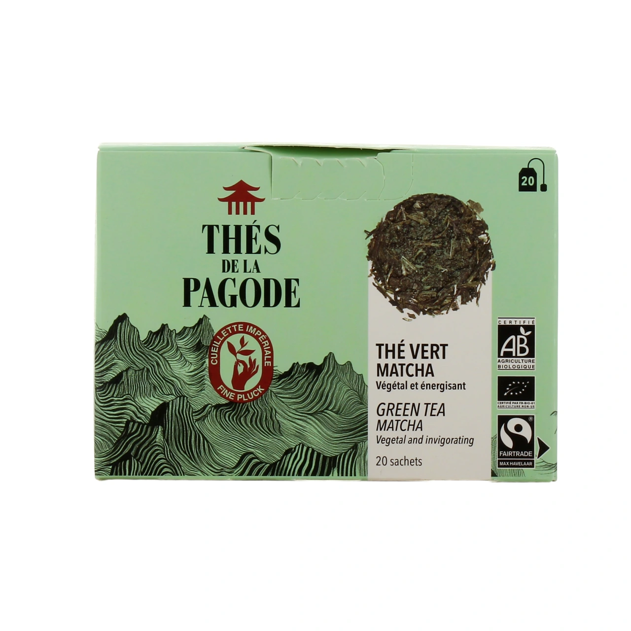 Thé de la Pagode Thé Vert Matcha - Vue 2