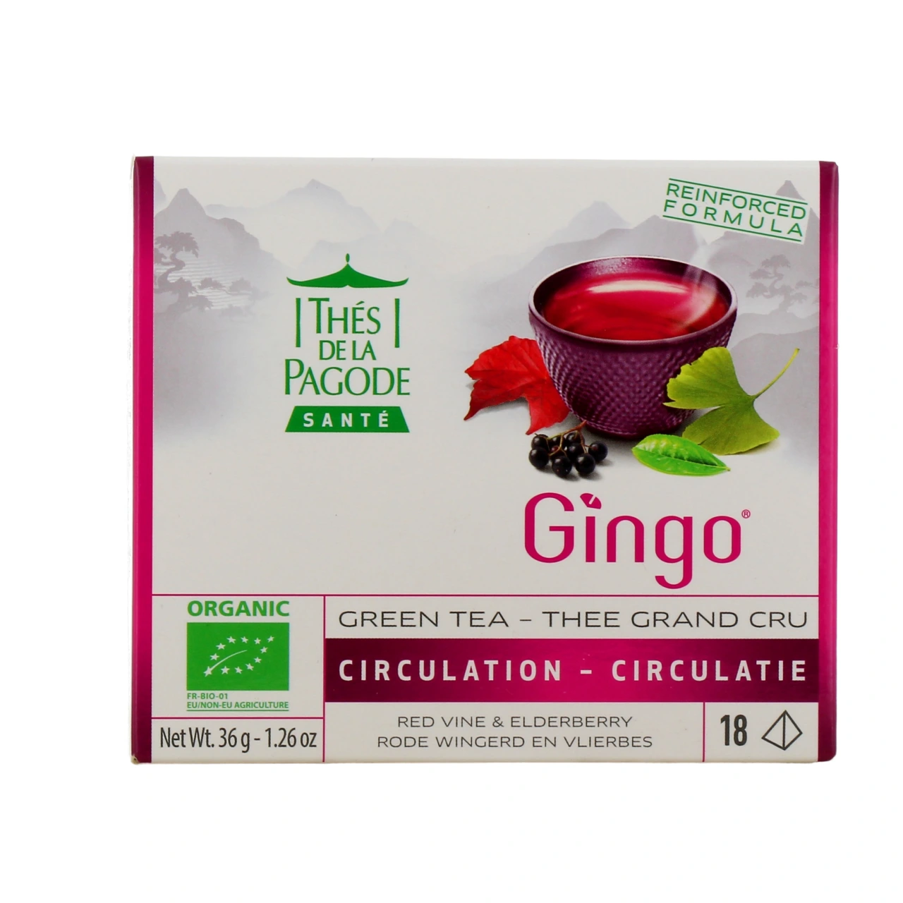 Thés de la Pagode Thé Vert Grand Cru Gingo Circulation - Vue 3