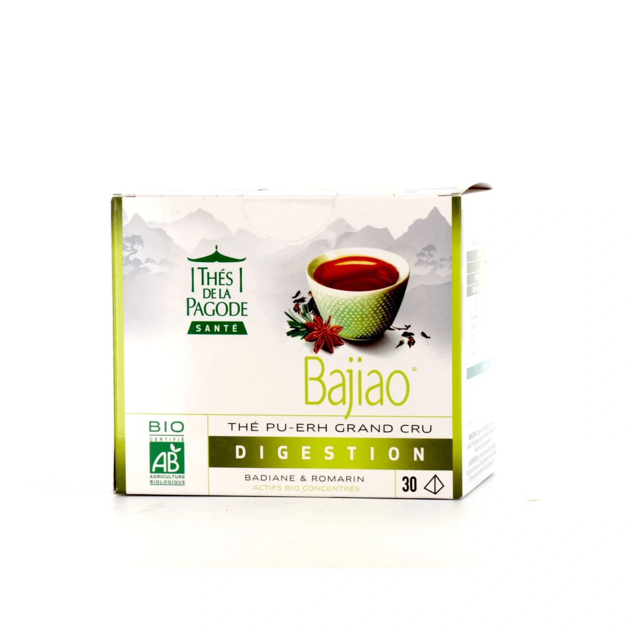 Thés de la Pagode Bajiao Digestion Bio - Thés de la Pagode