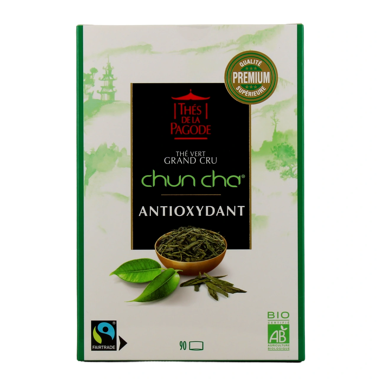 Thés de la Pagode Thé Vert Grand Cru Chun Cha - Vue 4