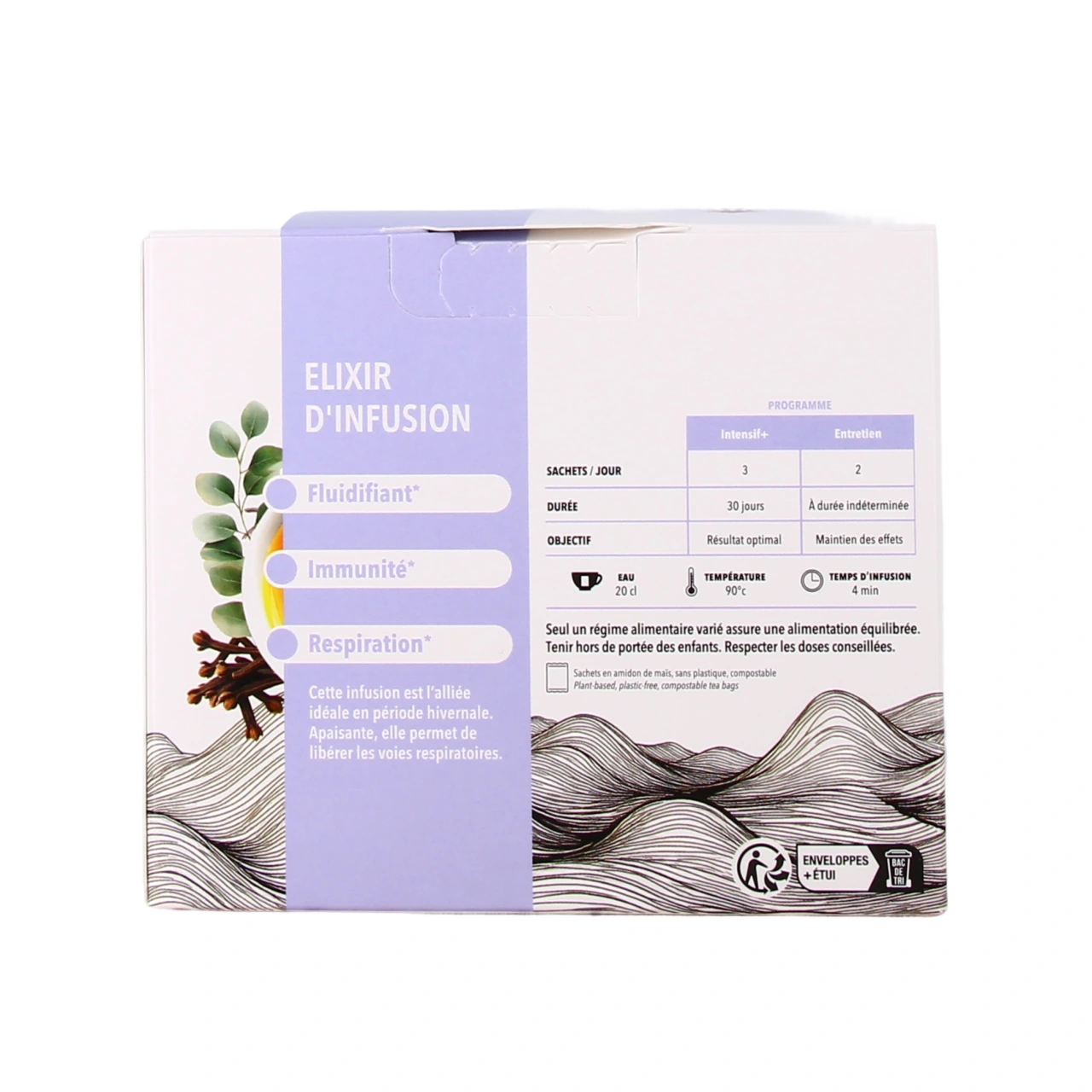 Thés de la Pagode Elixir d'Infusion Voies Respiratoires - Vue 3