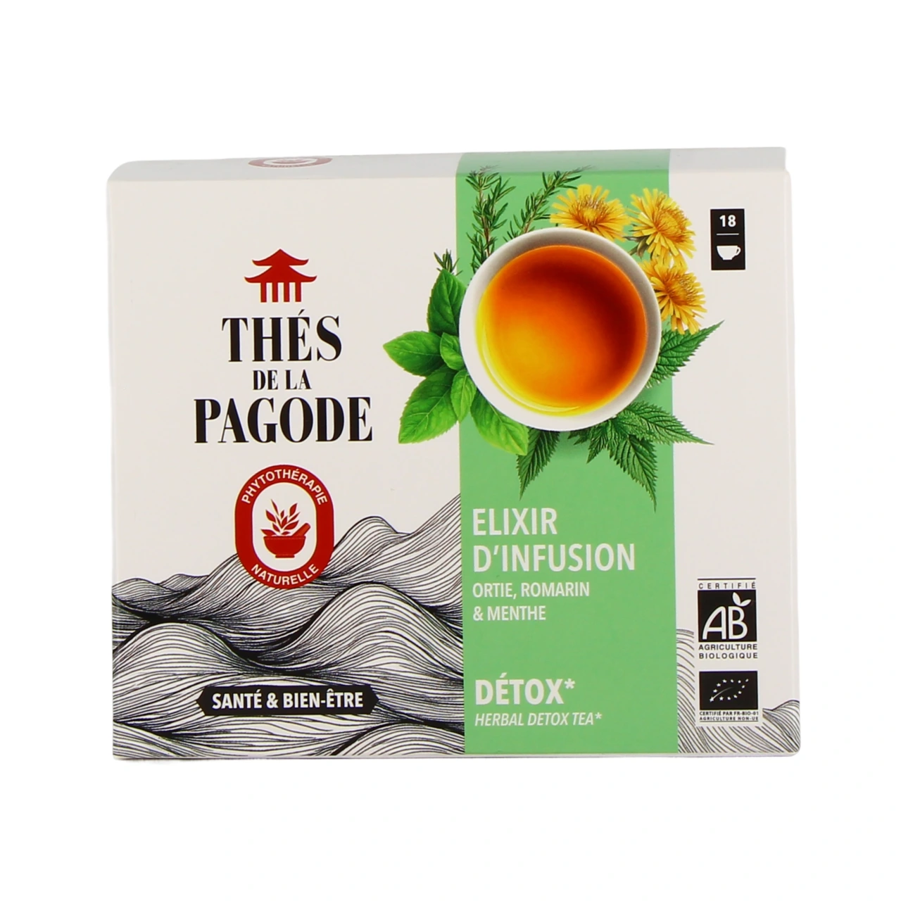 Thés de la Pagode Infusion Détox du Levant - Vue 2