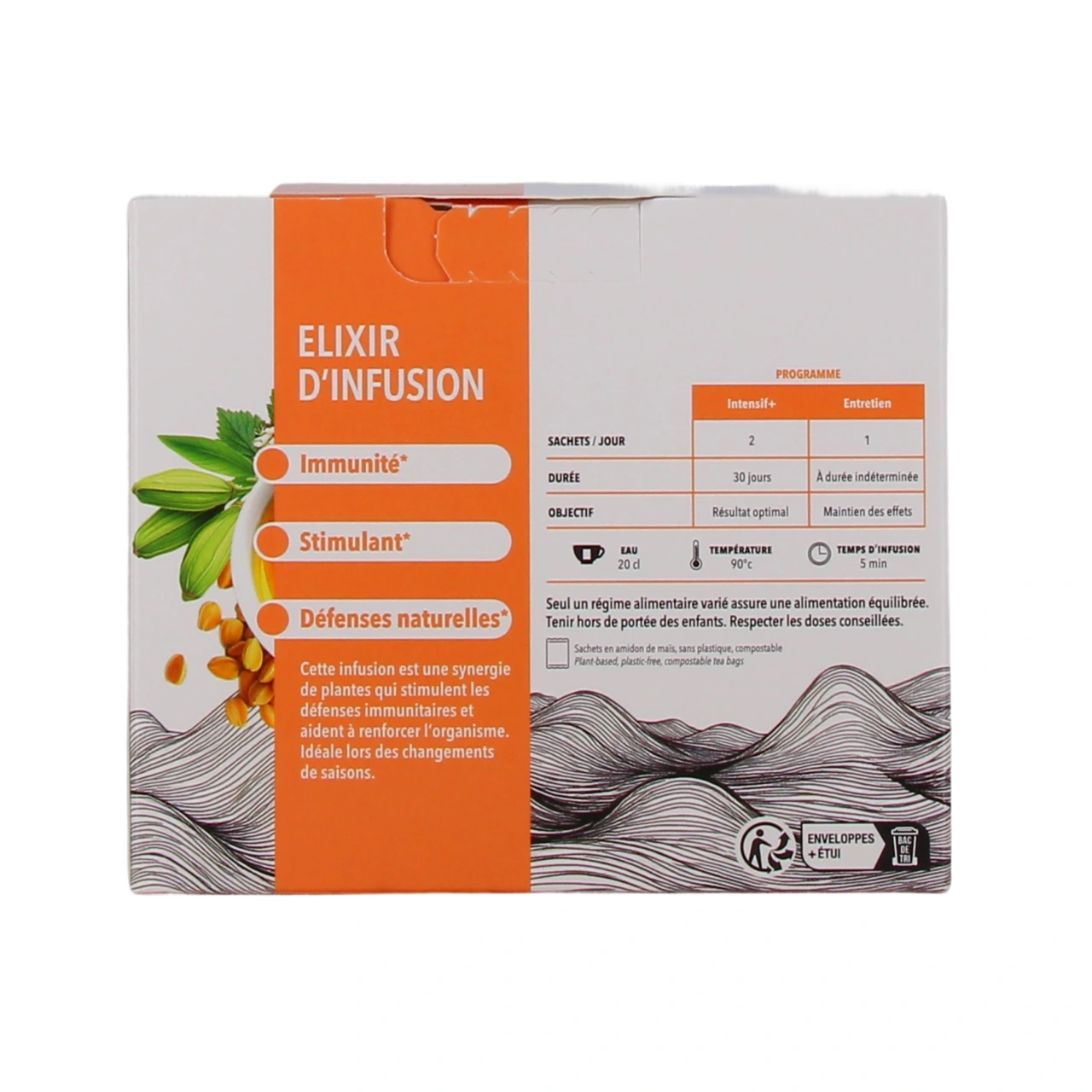 Thés de la Pagode Elixir d'Infusion Défenses Naturelles - Vue 3