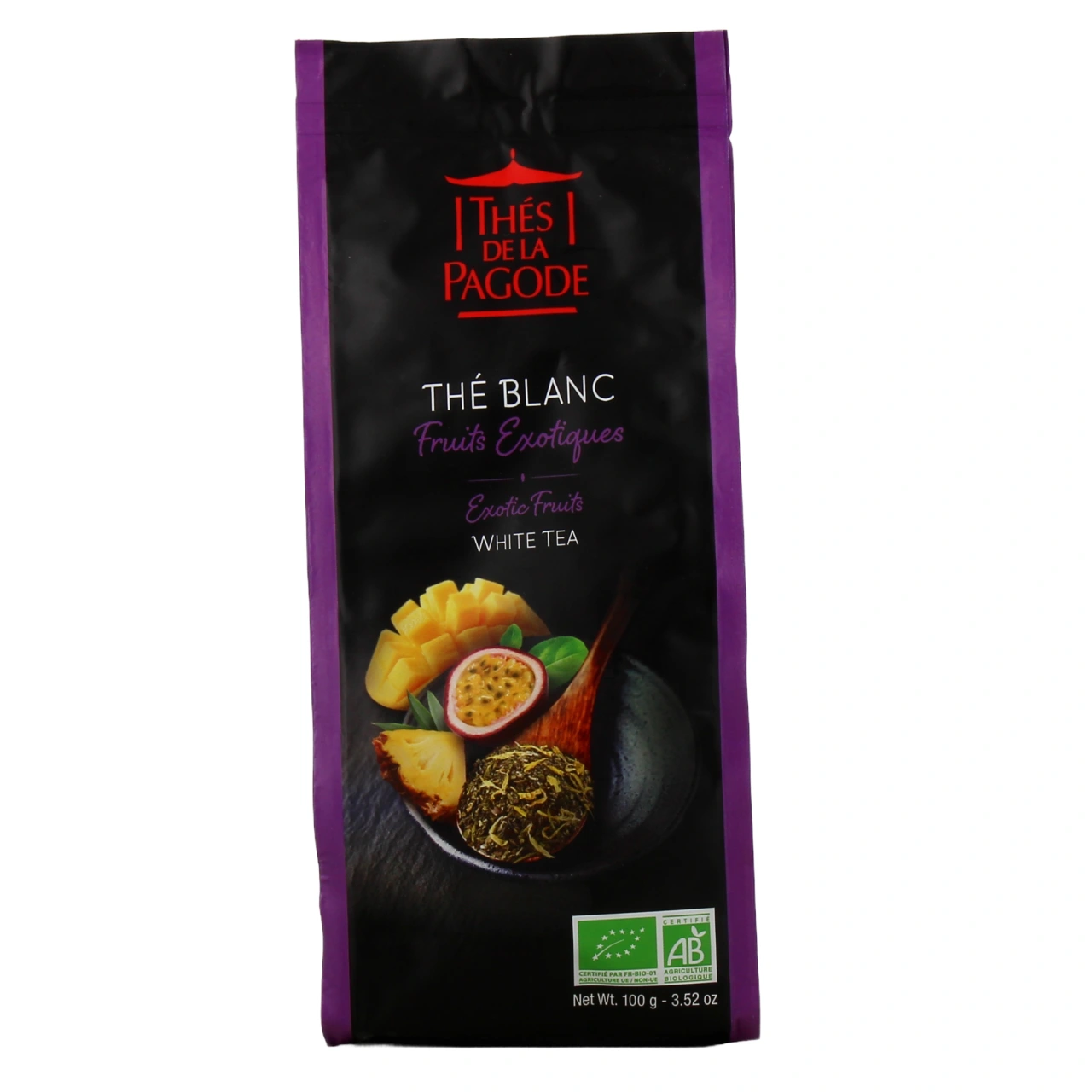 Thés de la Pagode Thé Blanc Fruits Exotiques Bio - Vue 2
