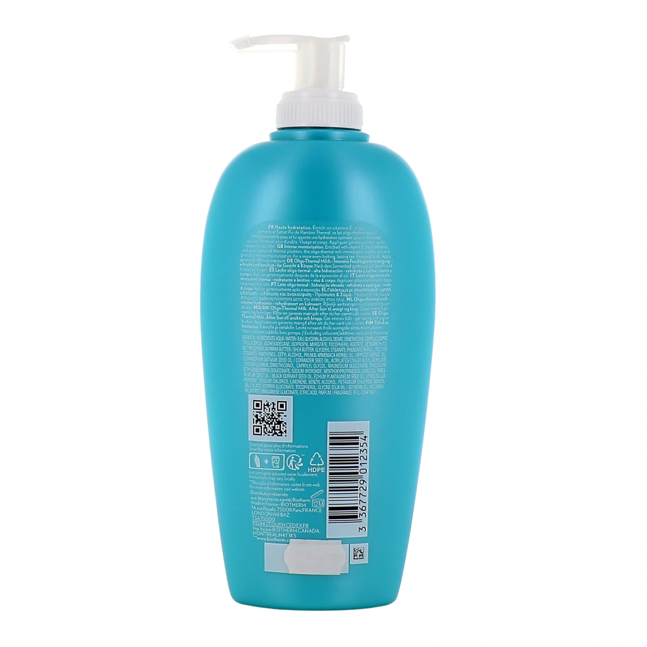 Biotherm After Sun Lait Oligo-Thermal Visage & Corps - Vue 6