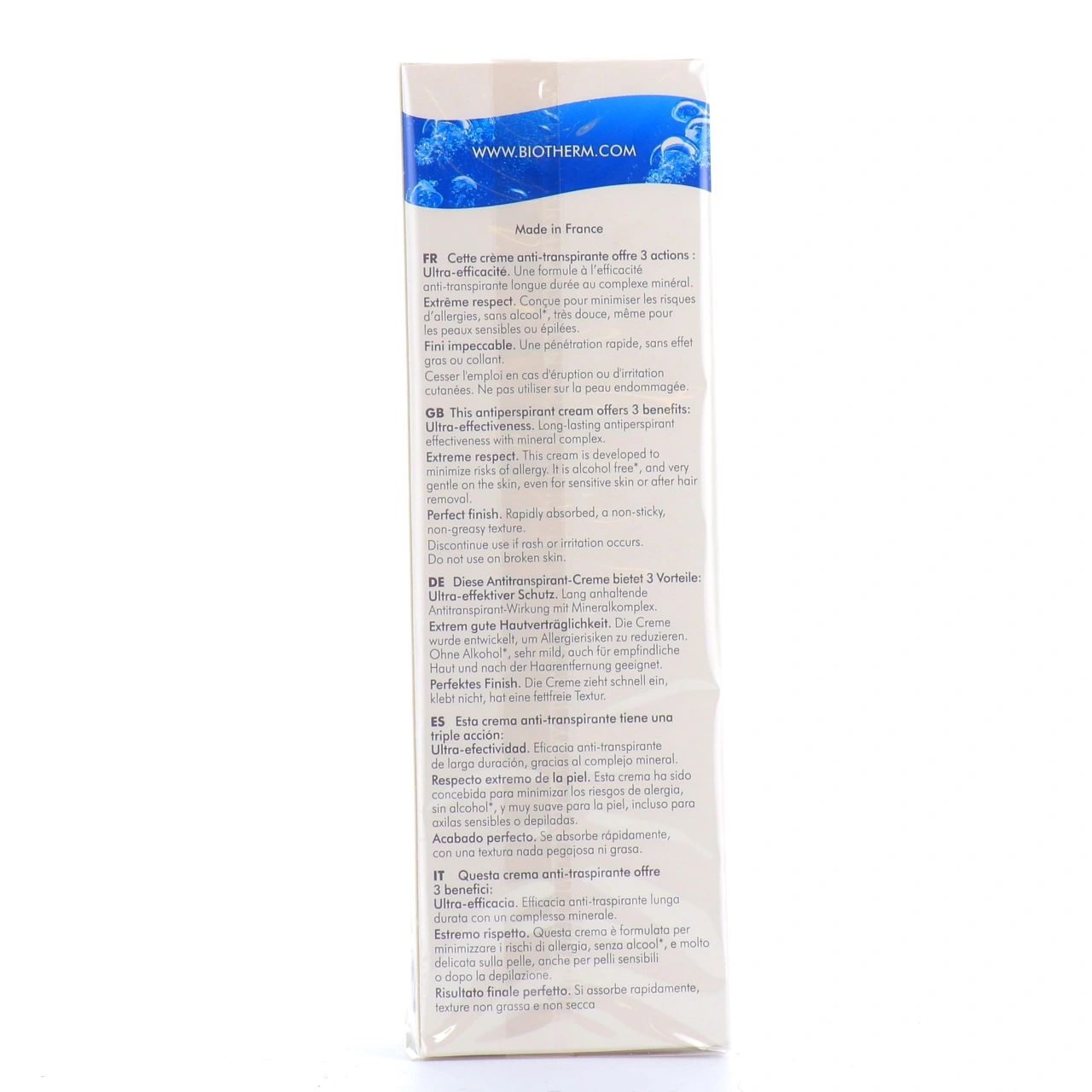Biotherm Deo Pure Crème anti-transpirante - Vue 5