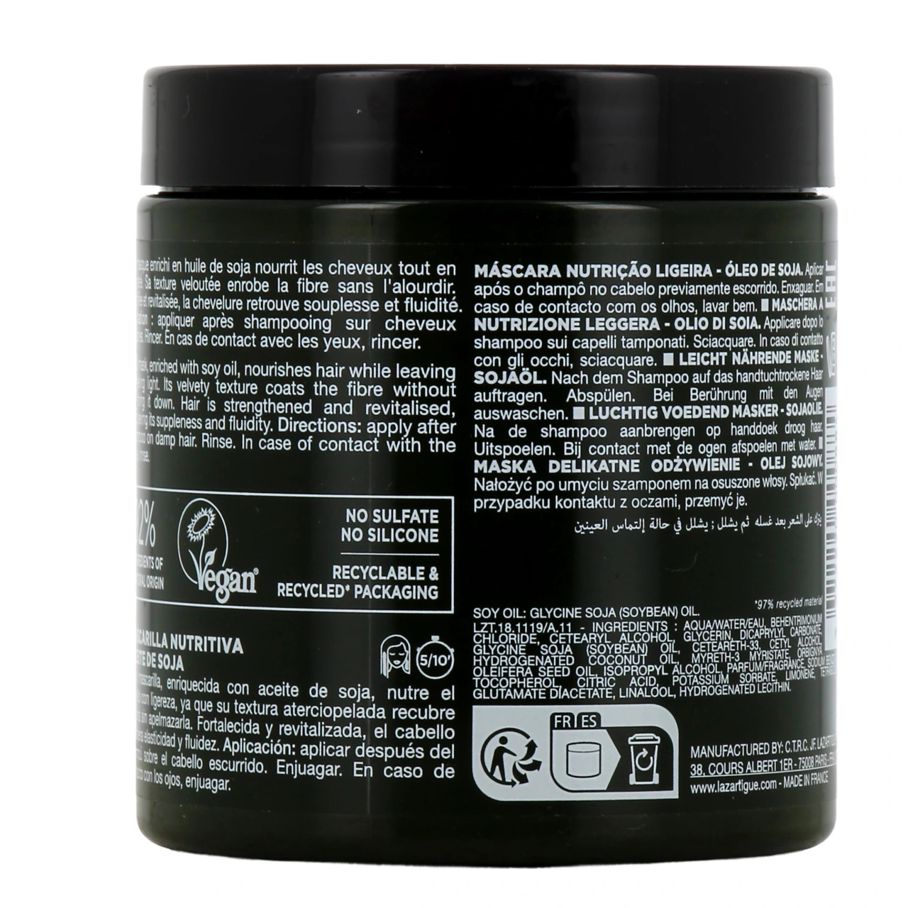 Lazartigue Nourish Light Masque Nutrition Légère - Vue 6